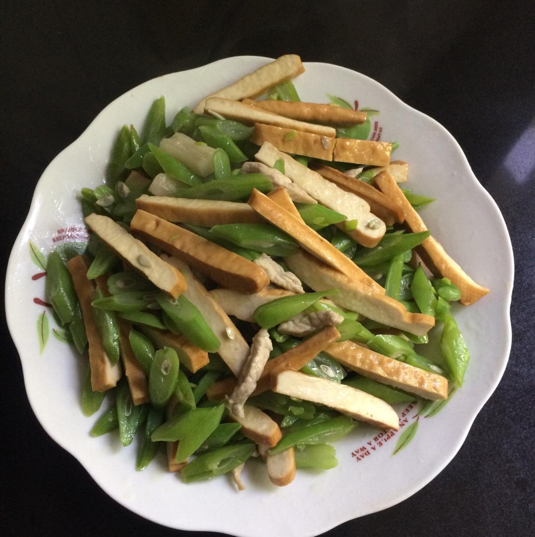 四季豆炒肉