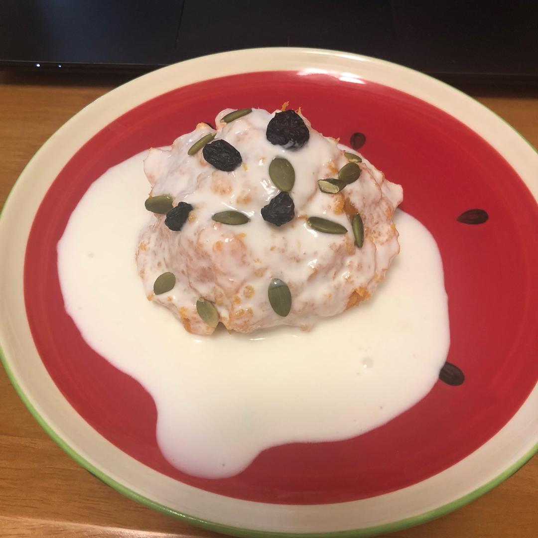 创意红薯酸奶小甜点