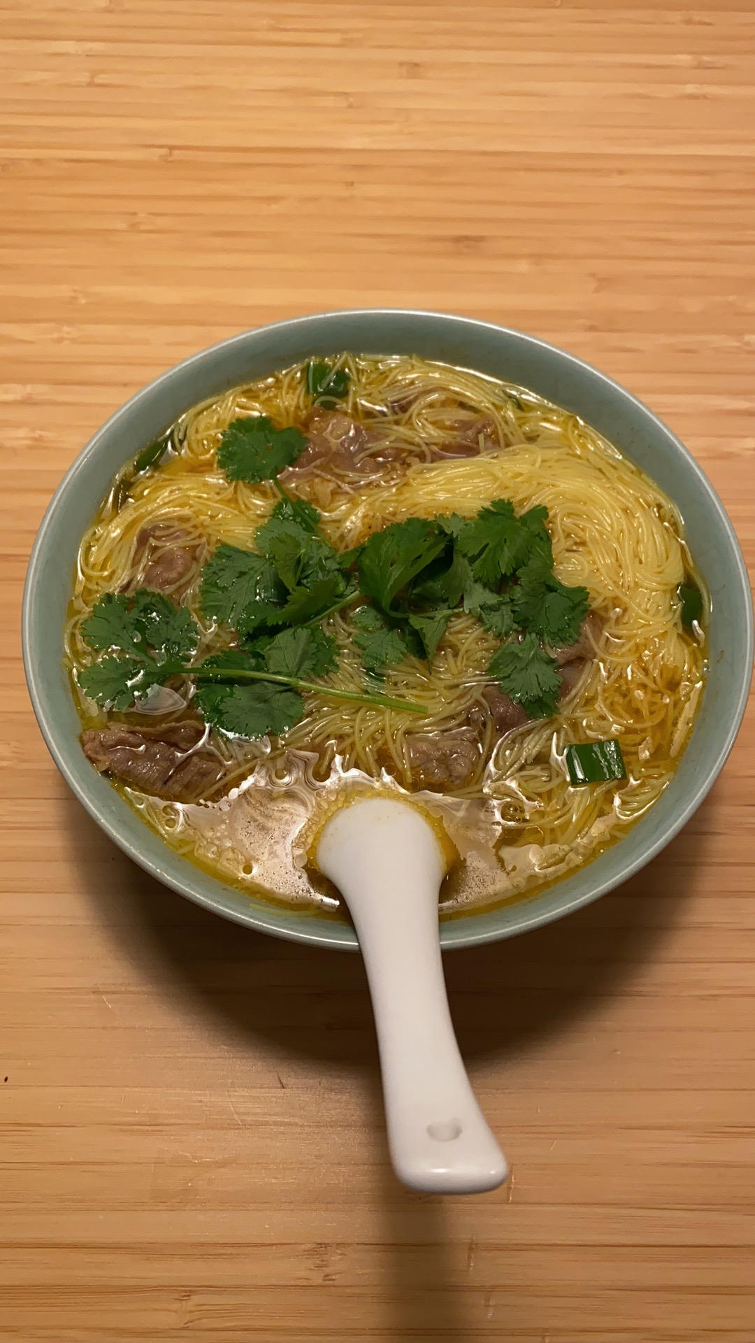 咖喱牛肉粉丝汤