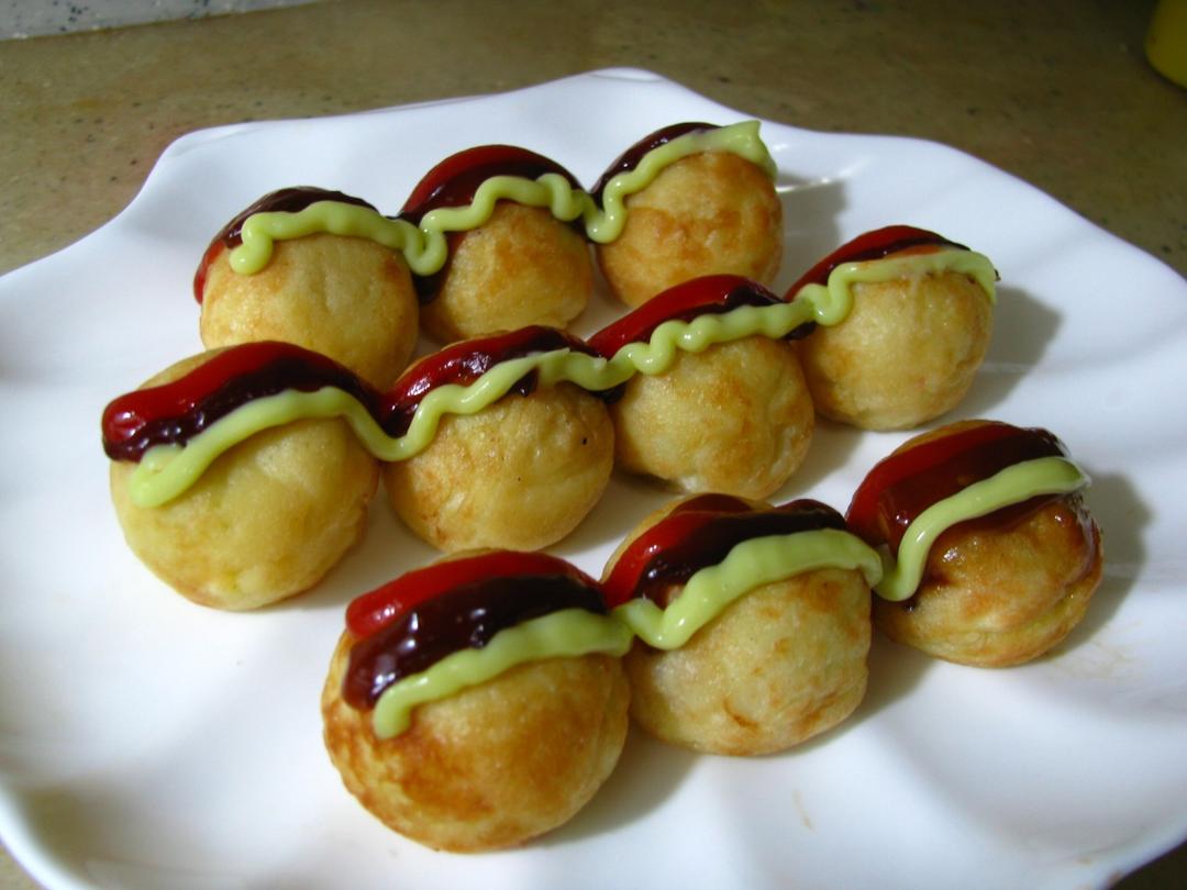 王凯生日菜~章鱼小丸子的做法