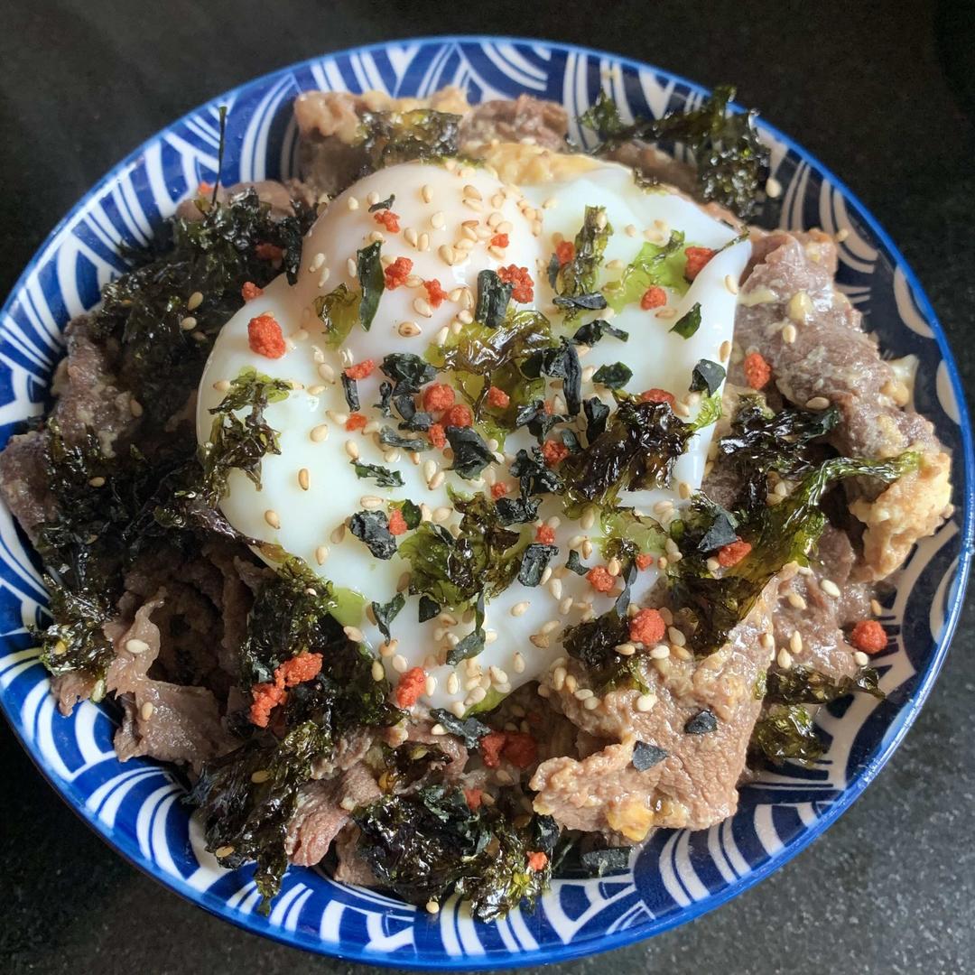 简单快手的滑蛋牛肉饭