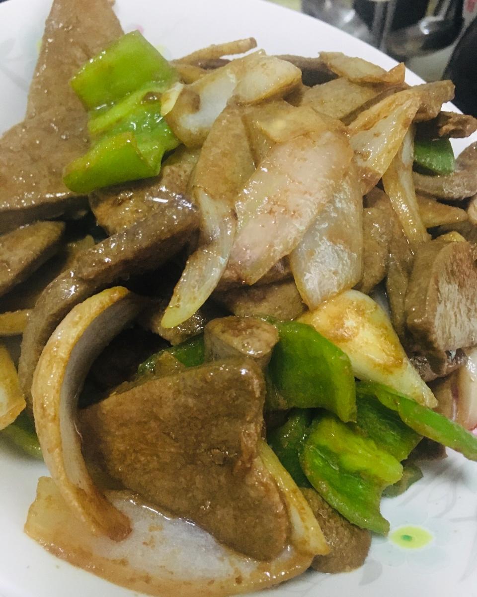 嫩炒猪肝