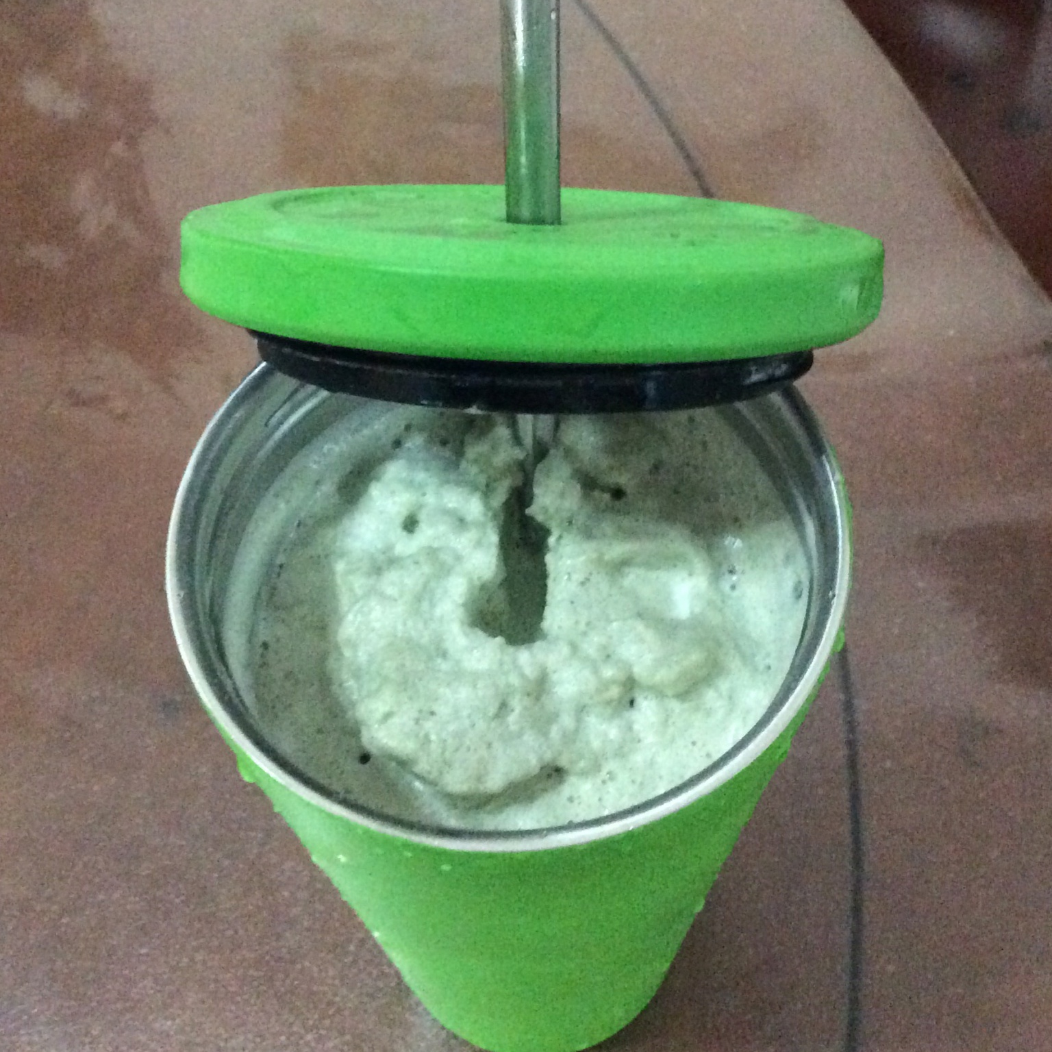 diy星巴克抹茶星乐冰