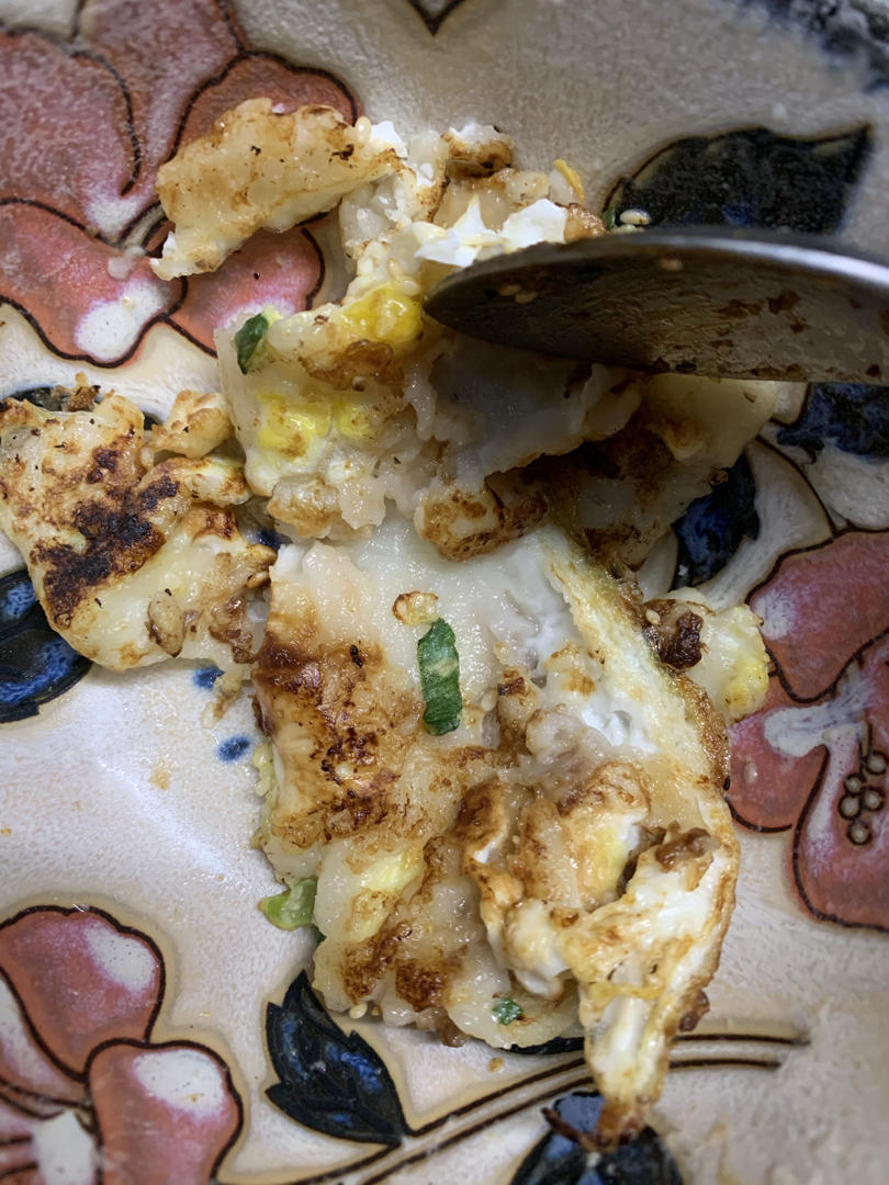 平底不粘锅版简易鸡蛋煎饼
