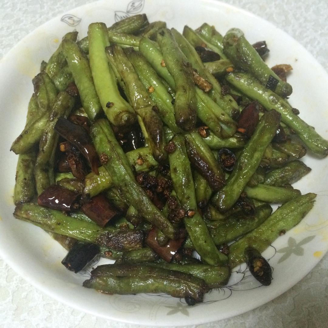 干煸豆角（素）
