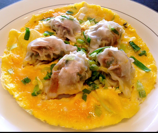 抱蛋煎馄饨