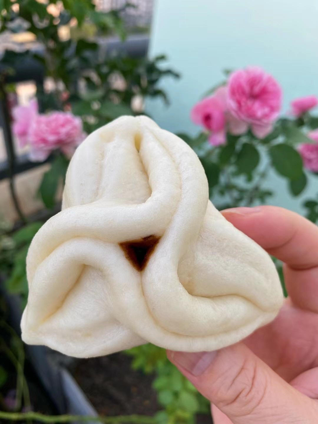 四季宝花生酱红糖包