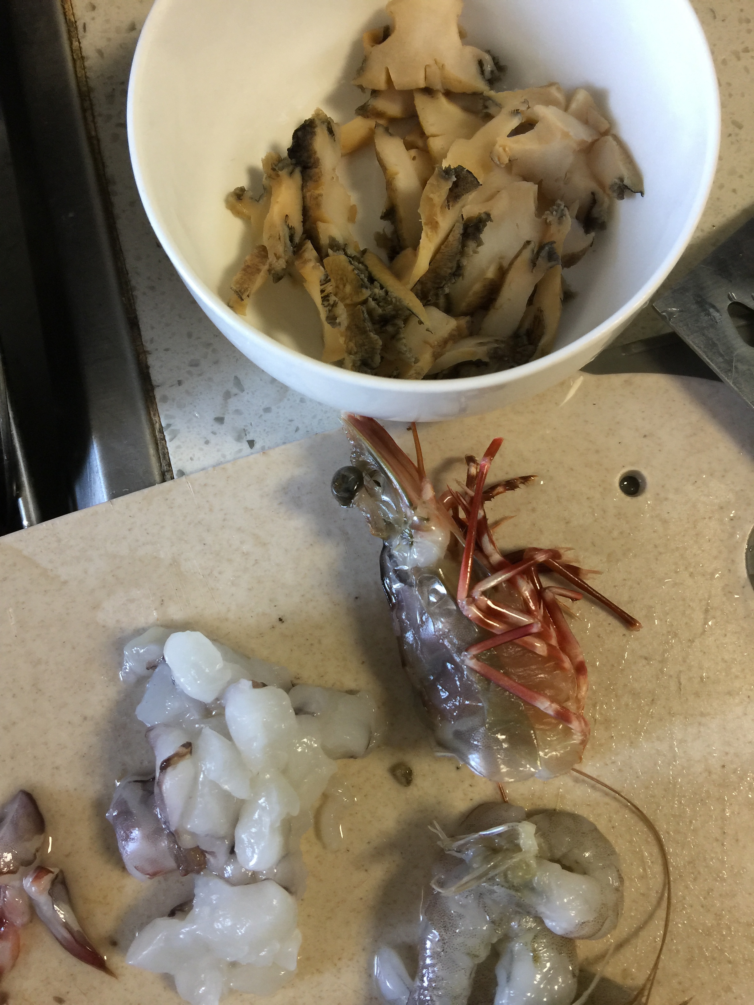 鲍鱼一颗🦐炒饭的做法 步骤2