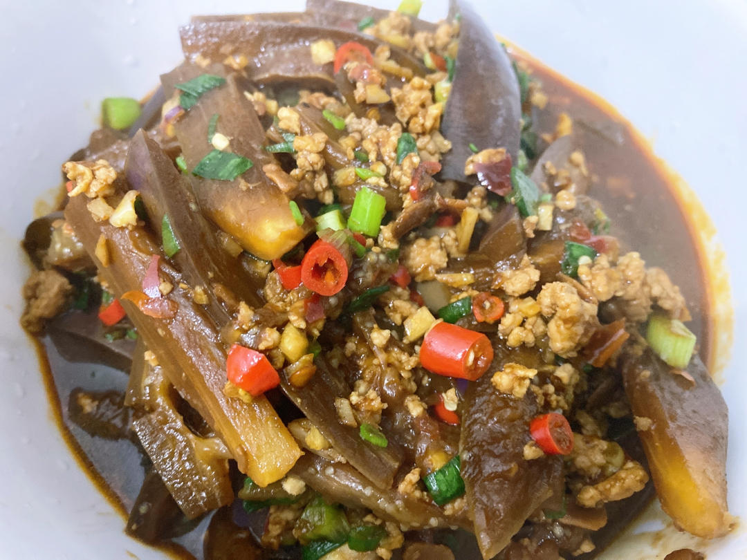 肉末茄子
