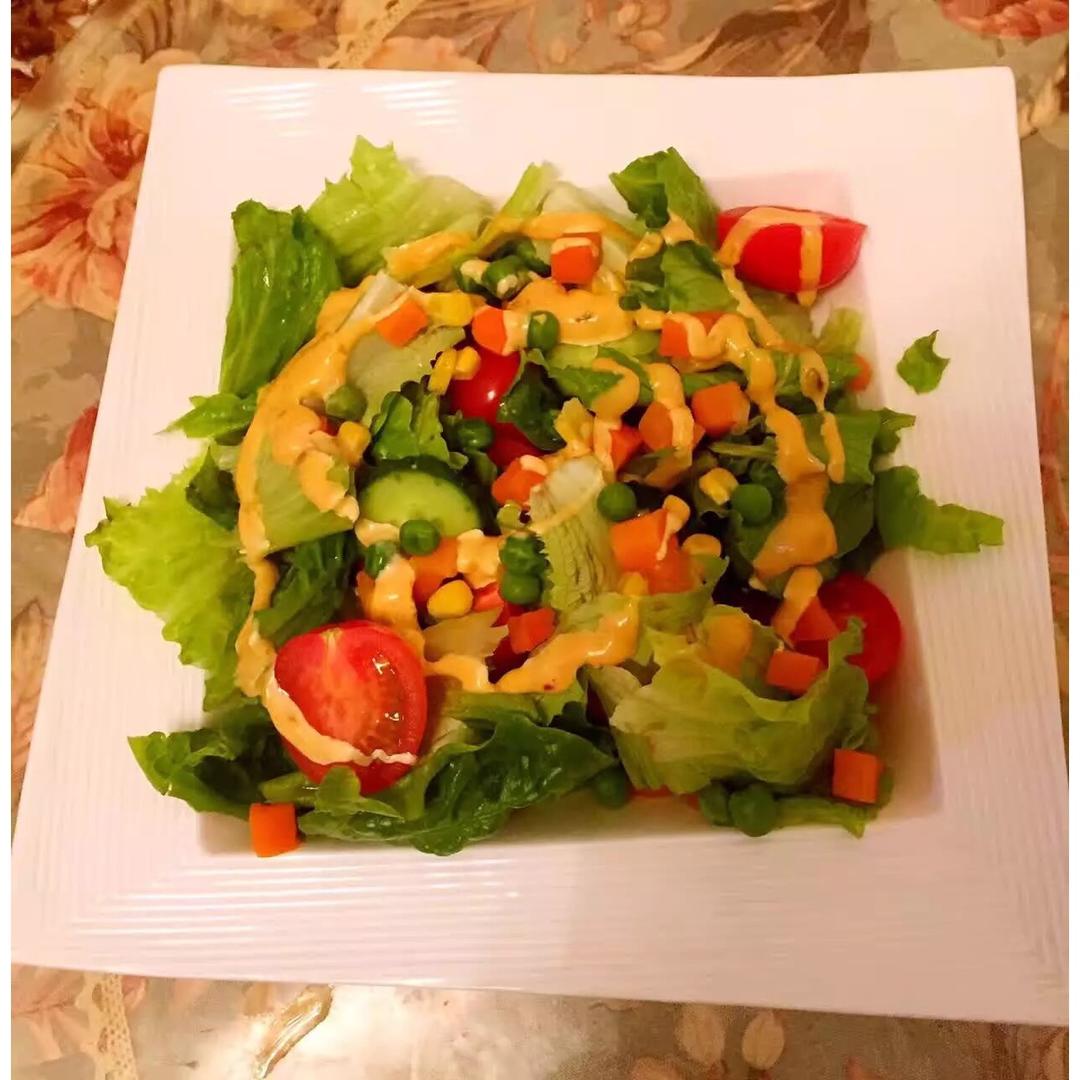 only扬扬做的必胜客蔬菜沙拉