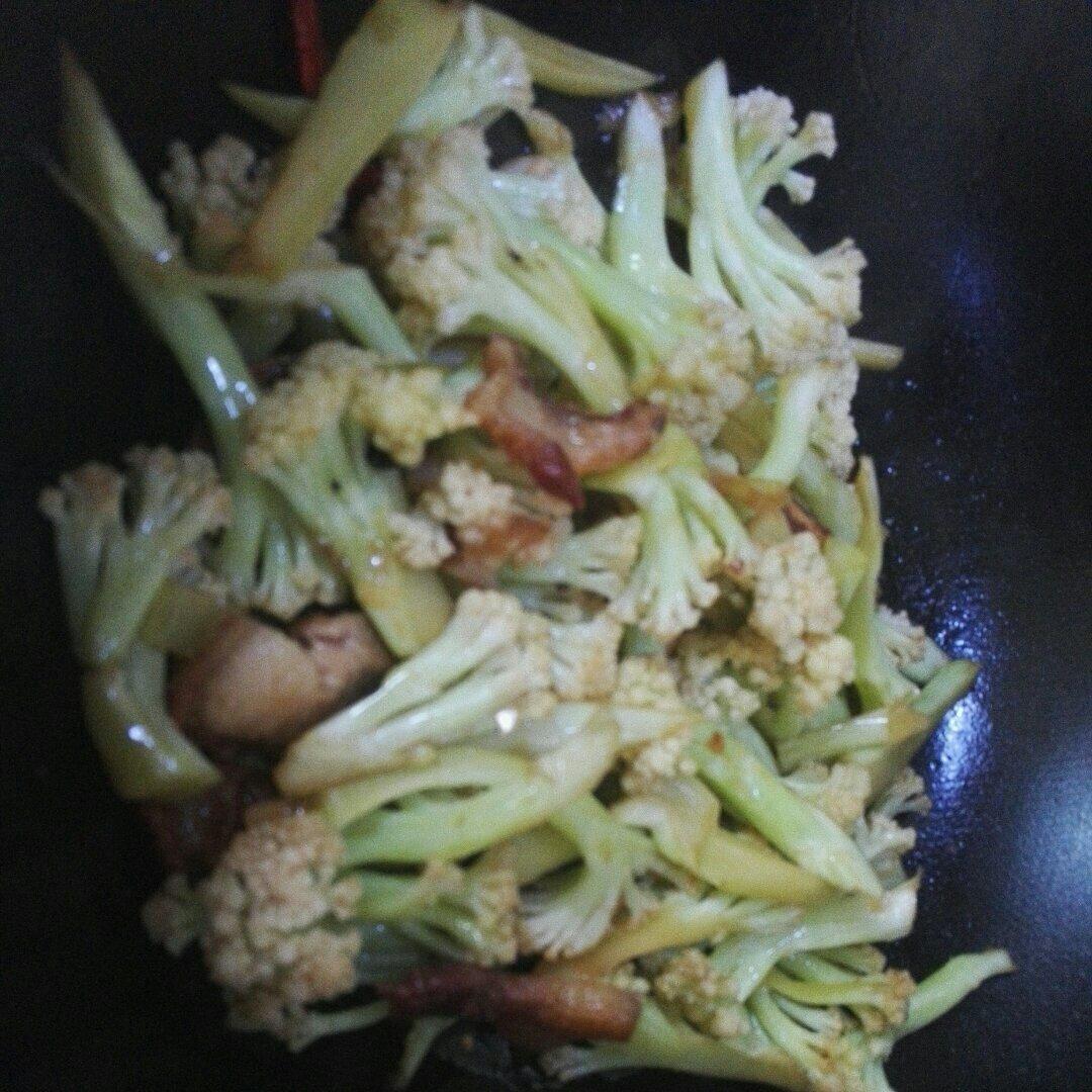干锅有机花菜