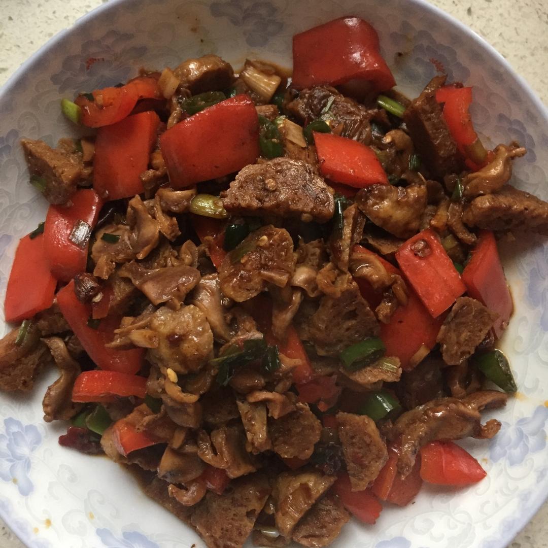 爆炒鸡胗