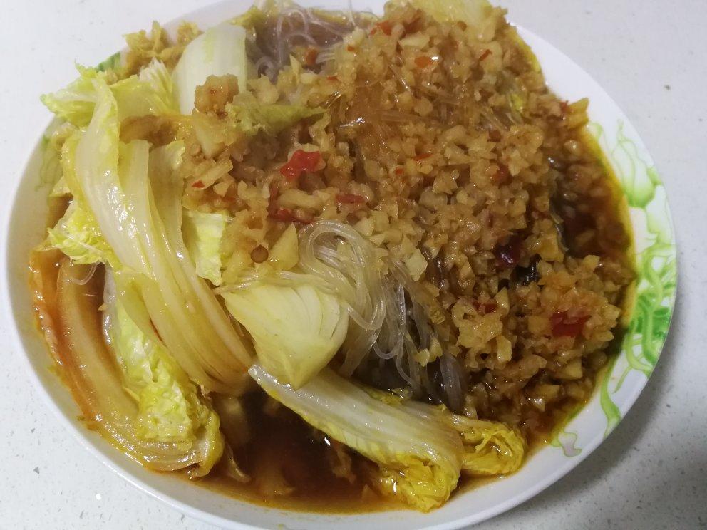 蒜蓉粉丝蒸娃娃菜