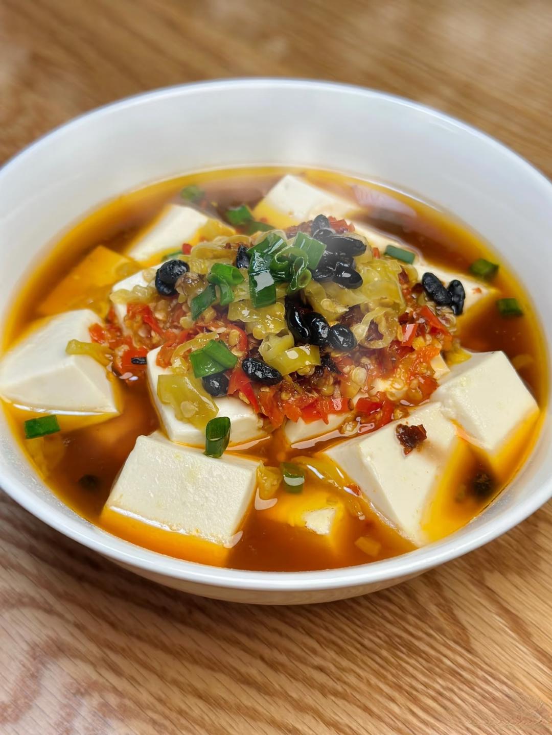 蒸菜之【剁椒蒸豆腐】