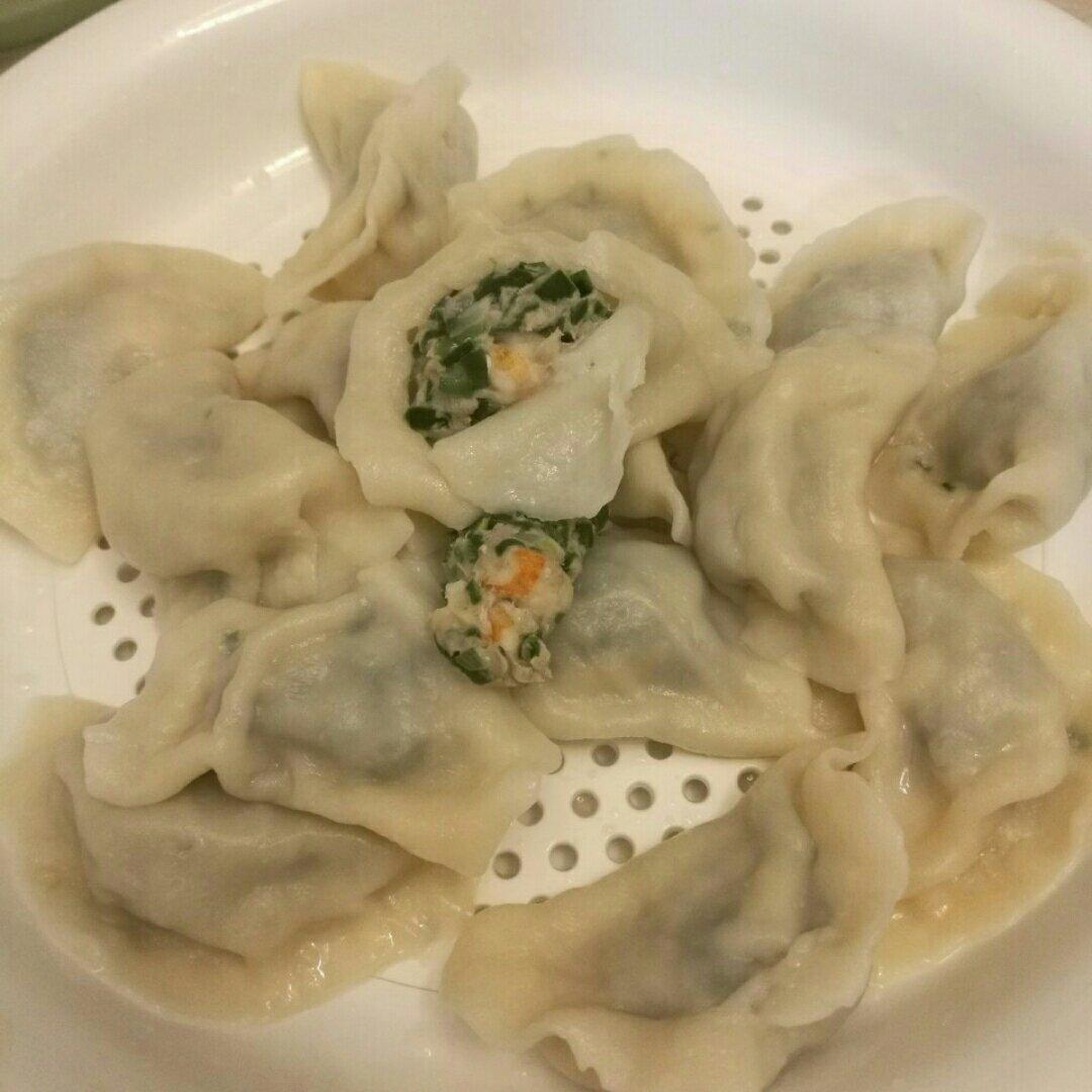 韭菜虾仁鲜肉水饺