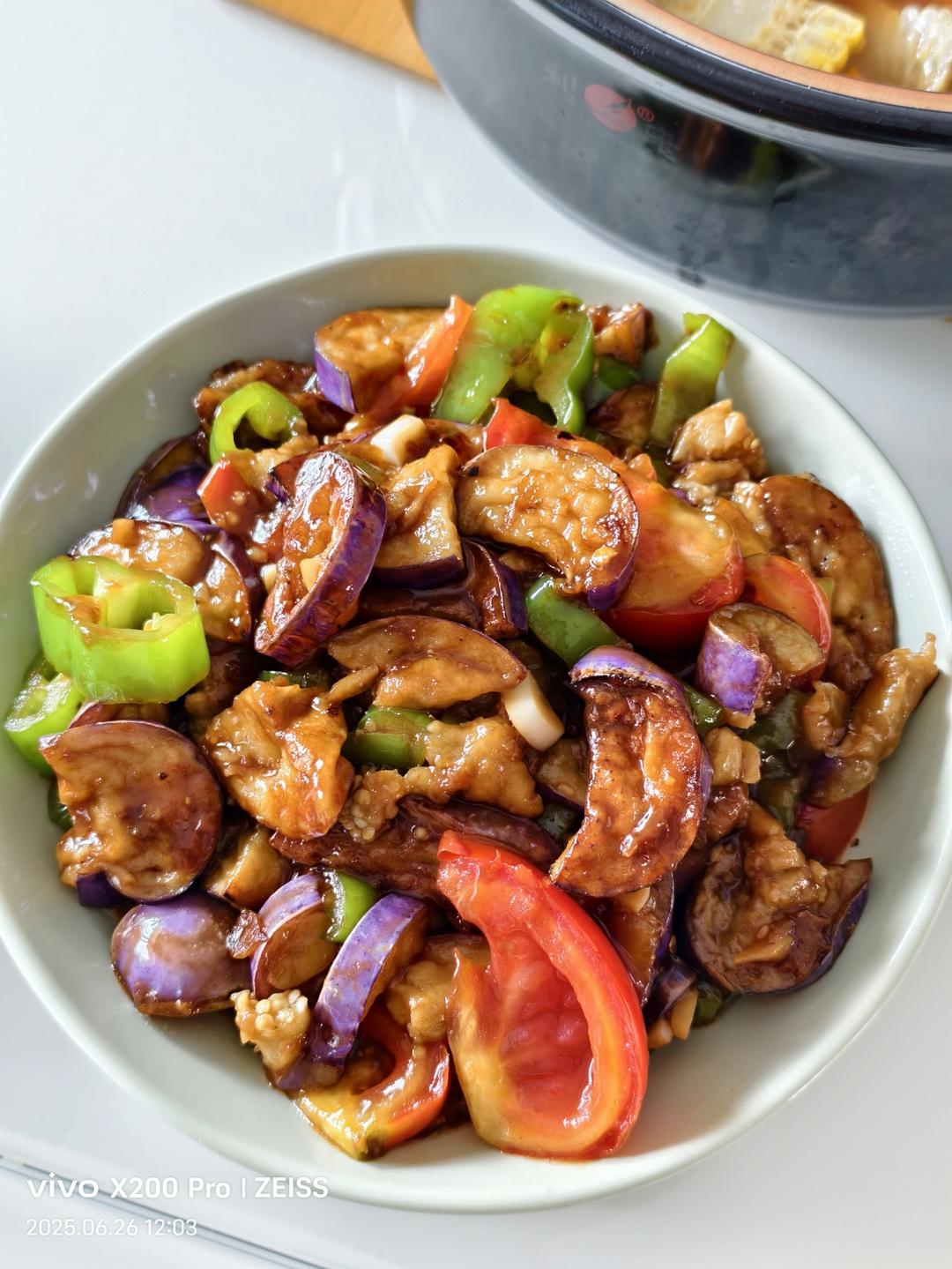 比饭馆好吃的烧茄子