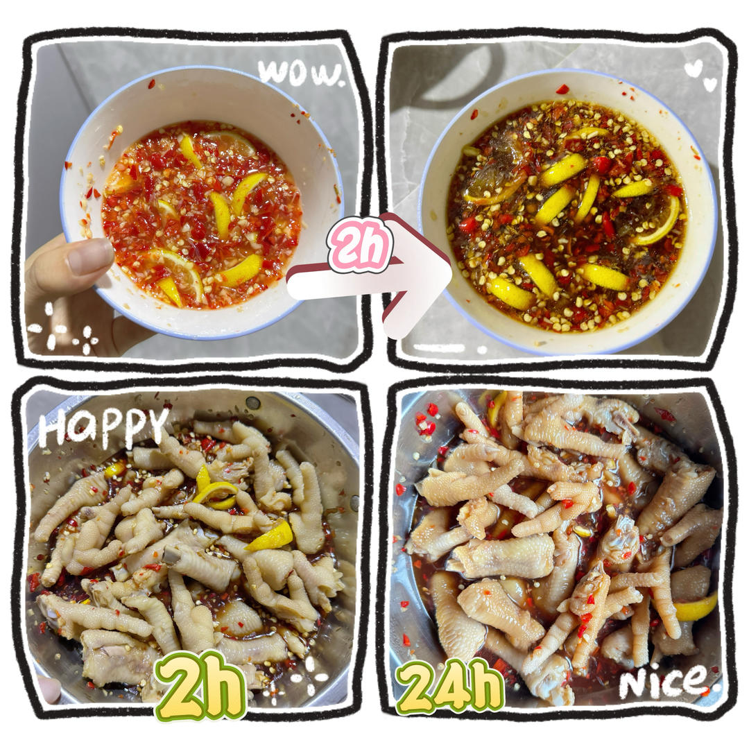 绝对不会后悔的酸辣鸡爪