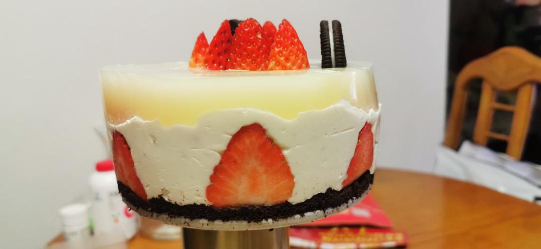 牛奶芝士慕斯蛋糕