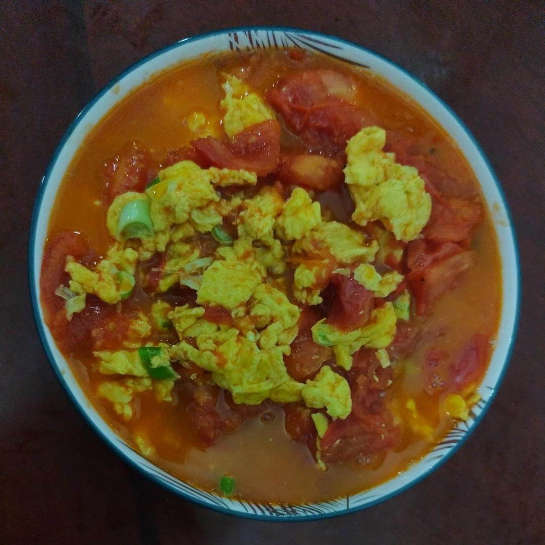 超嫩滑的番茄炒蛋