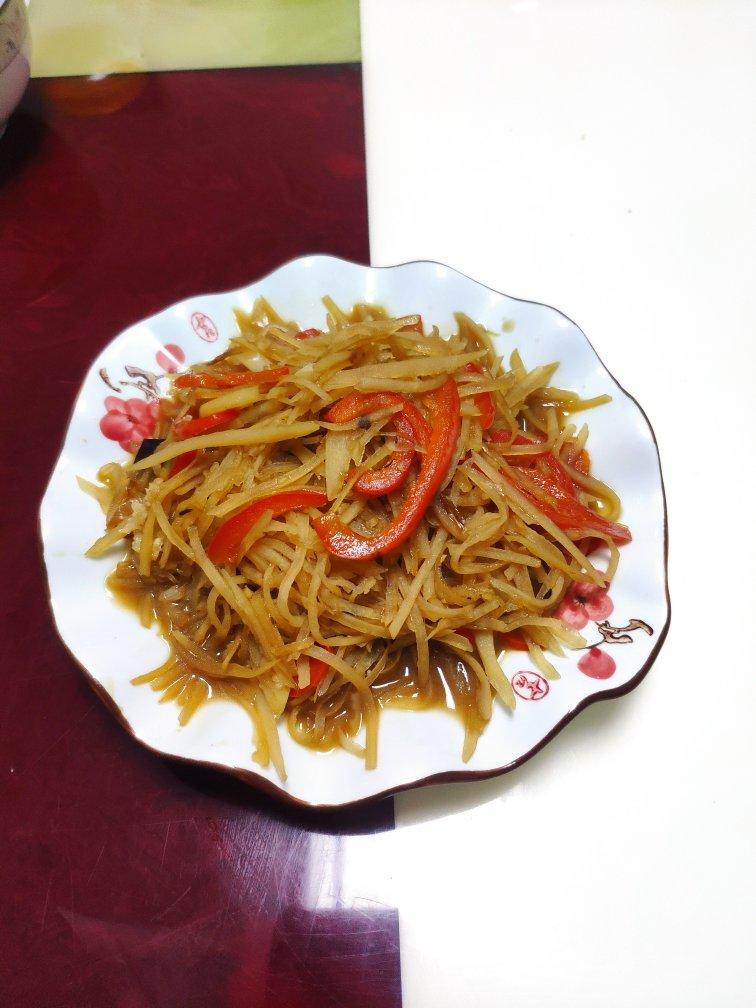 超级无敌下饭菜～酸辣土豆丝