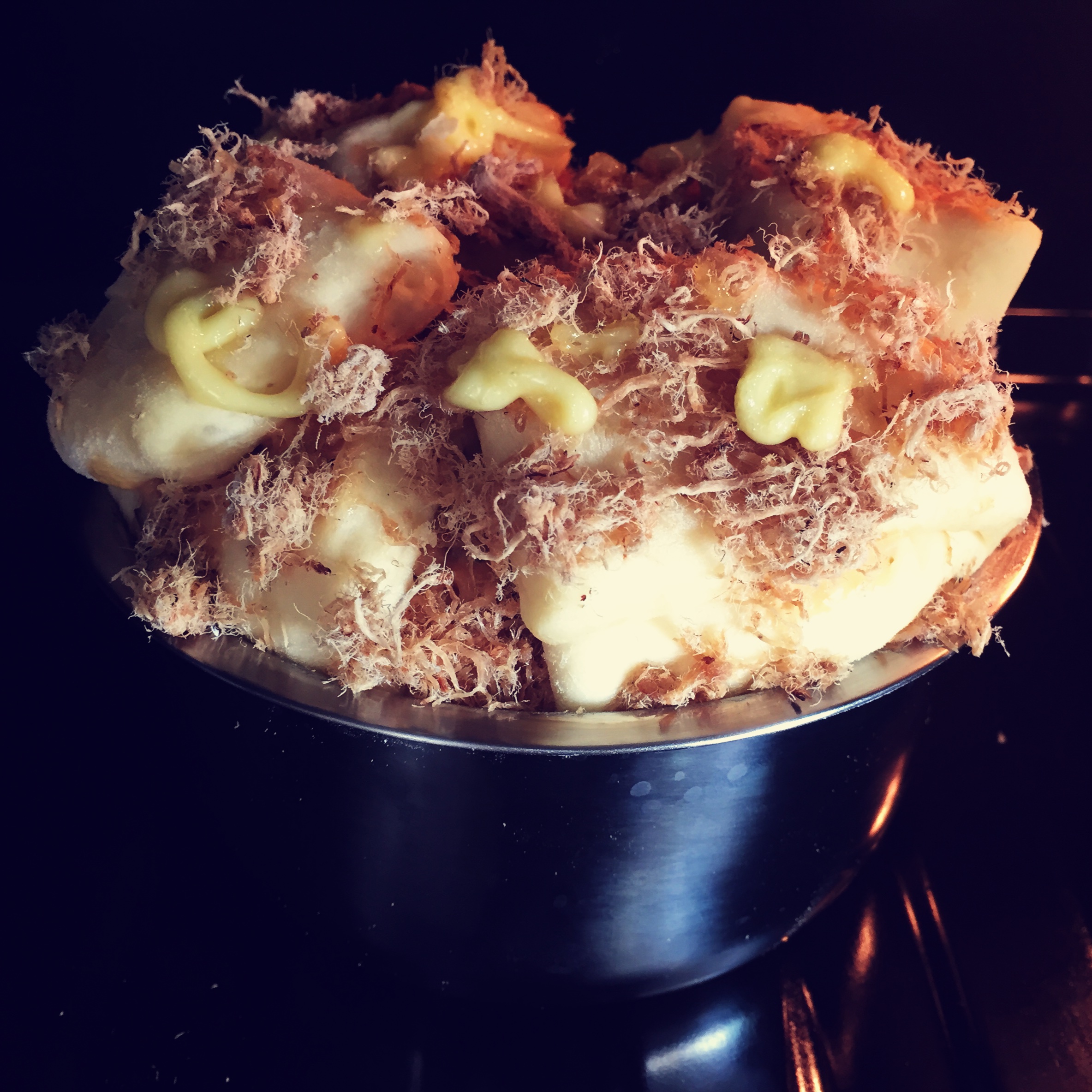 肉松手撕面包—超软会爆浆的面包哟