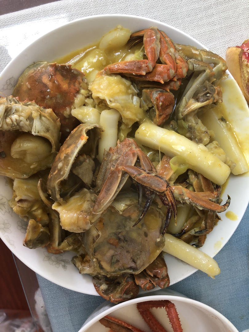 堂妈教你做螃蟹炒年糕