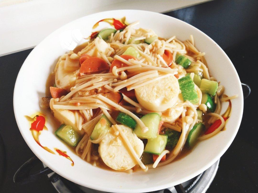 金针菇烧日本豆腐