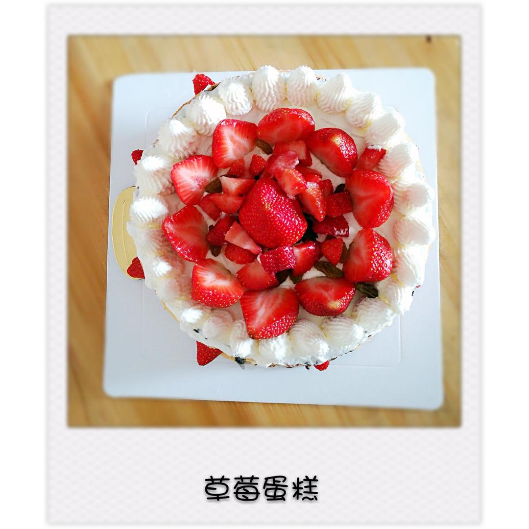 草莓的圆舞曲-巧克力裸蛋糕