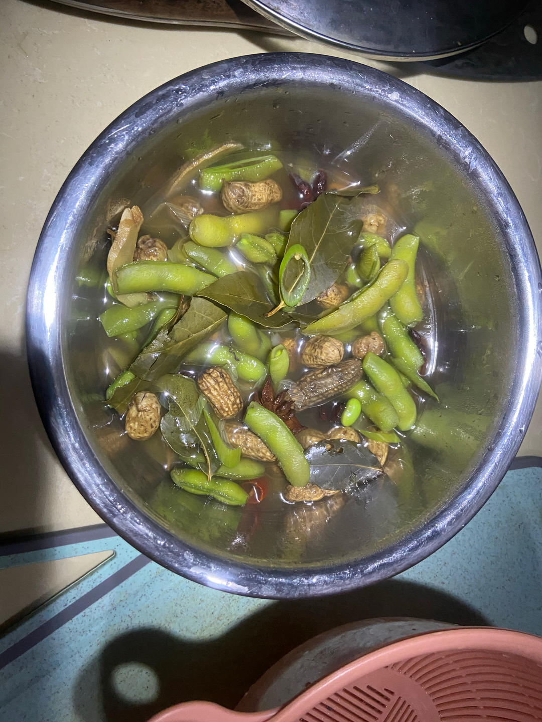 五香盐水毛豆