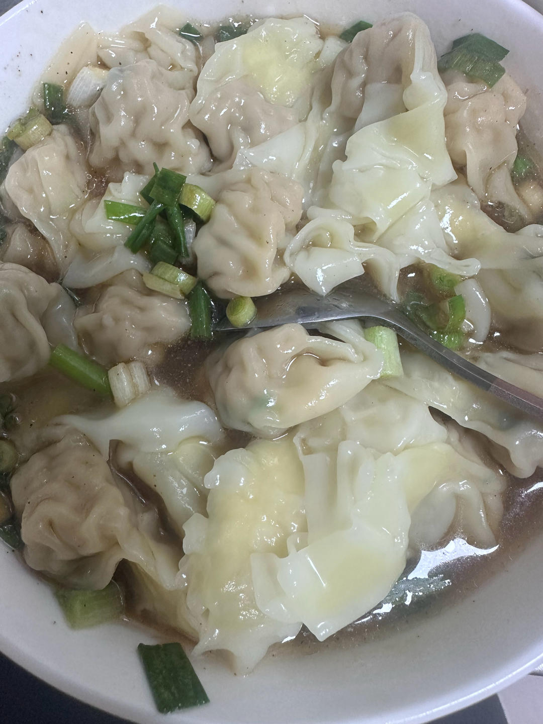 肉不柴的馄饨馅