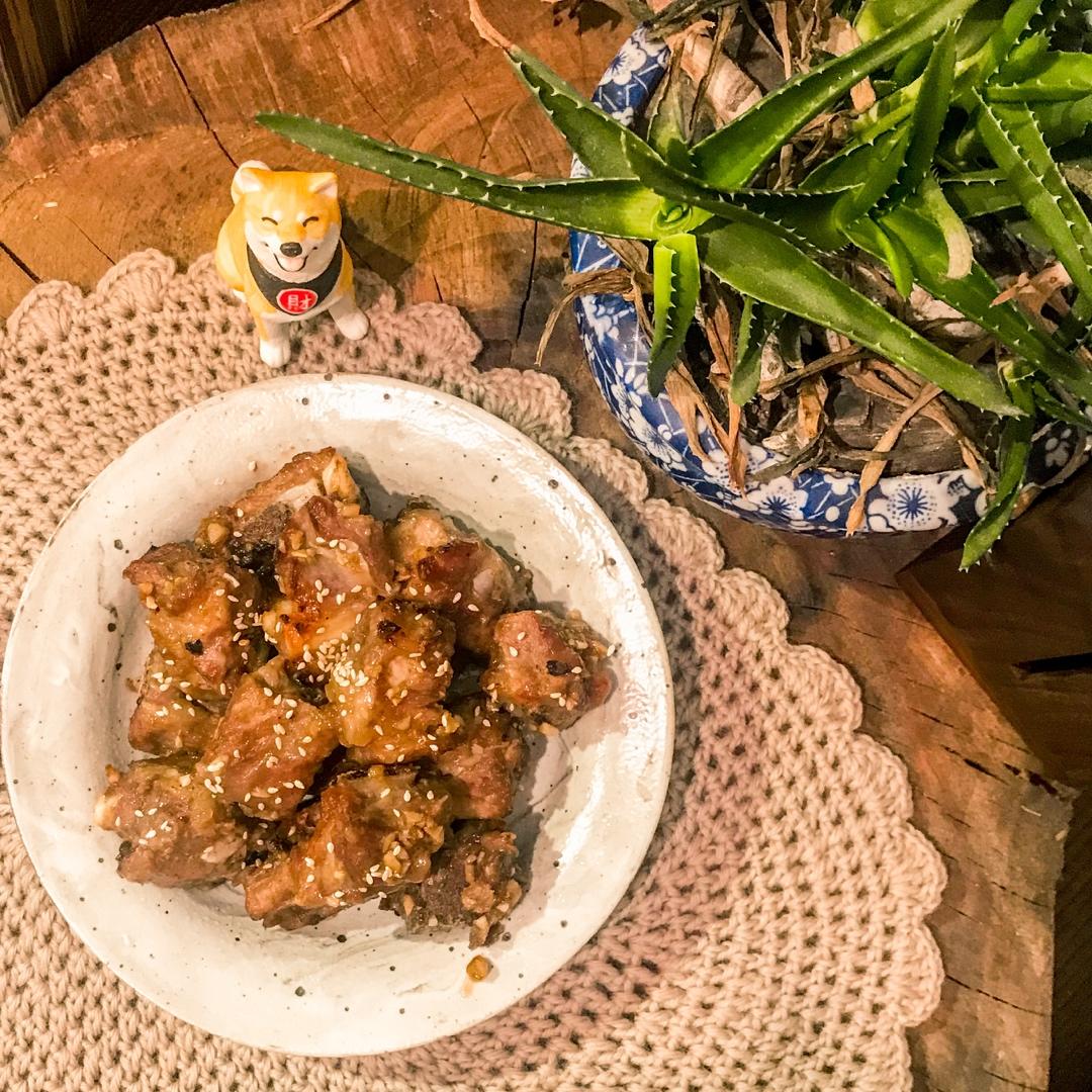 蒜香烤排骨（烤箱版）