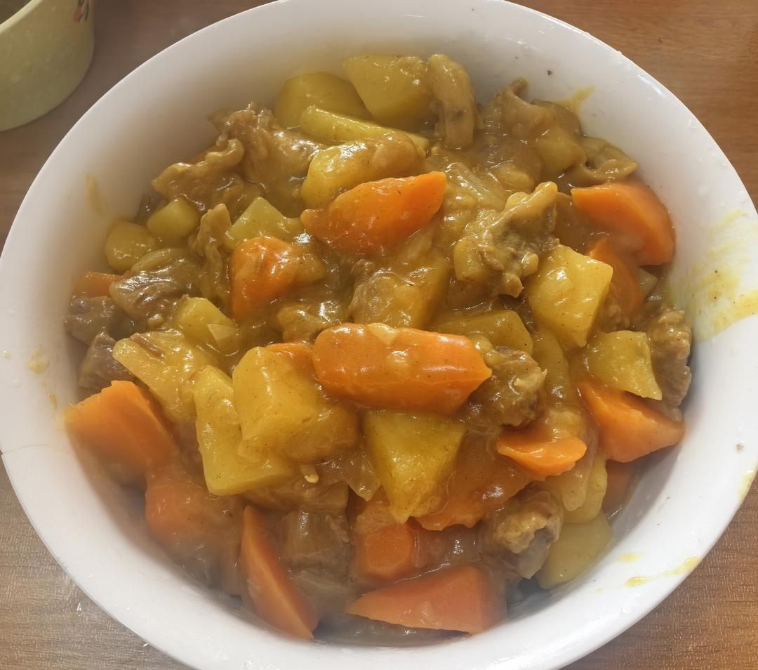 咖喱牛肉土豆