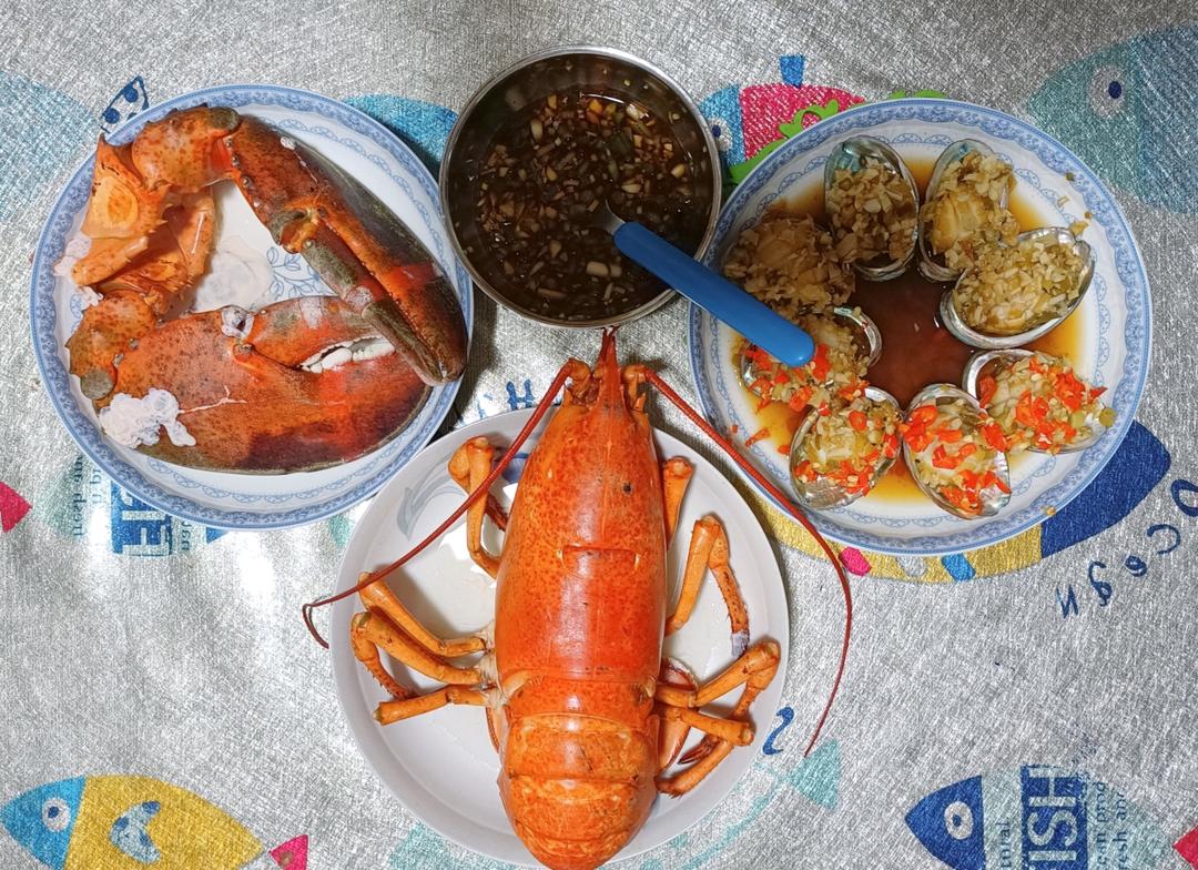 处理波士顿龙虾