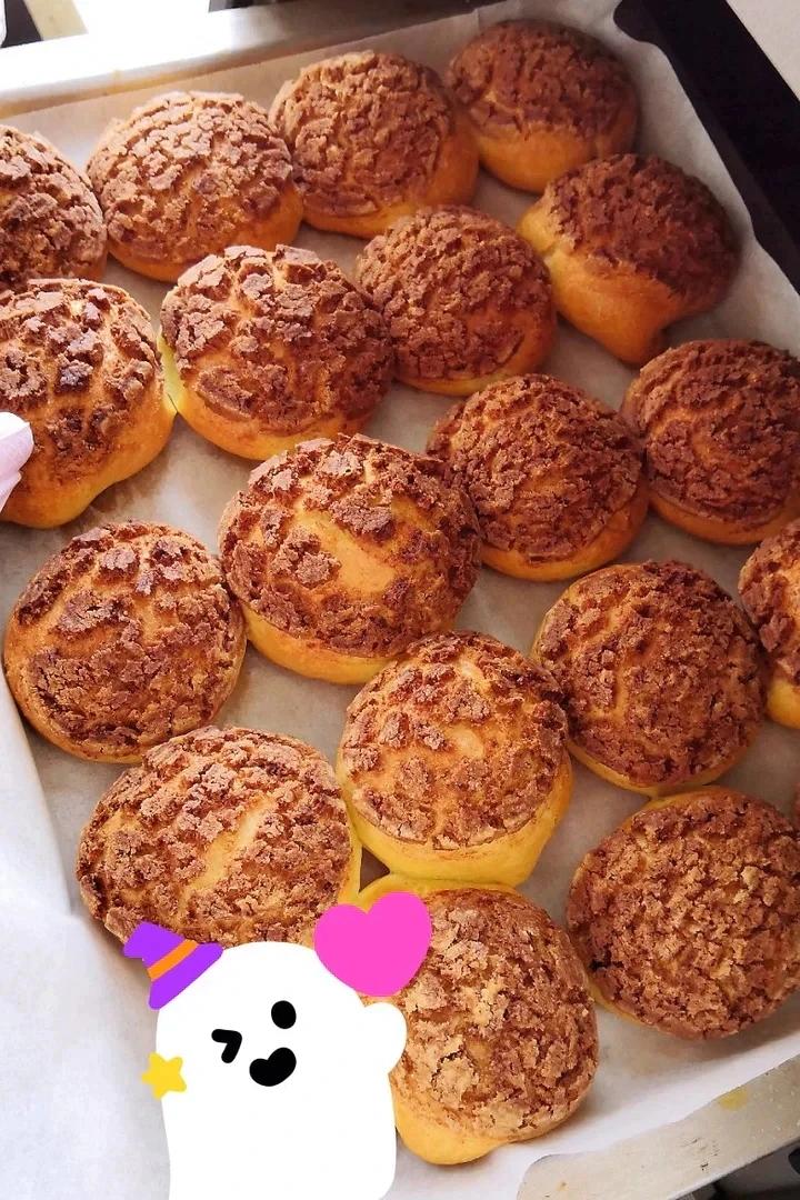 十分美味的酥皮泡芙