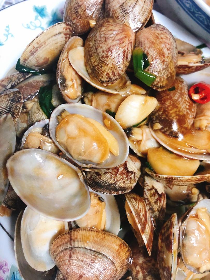 爆炒花蛤