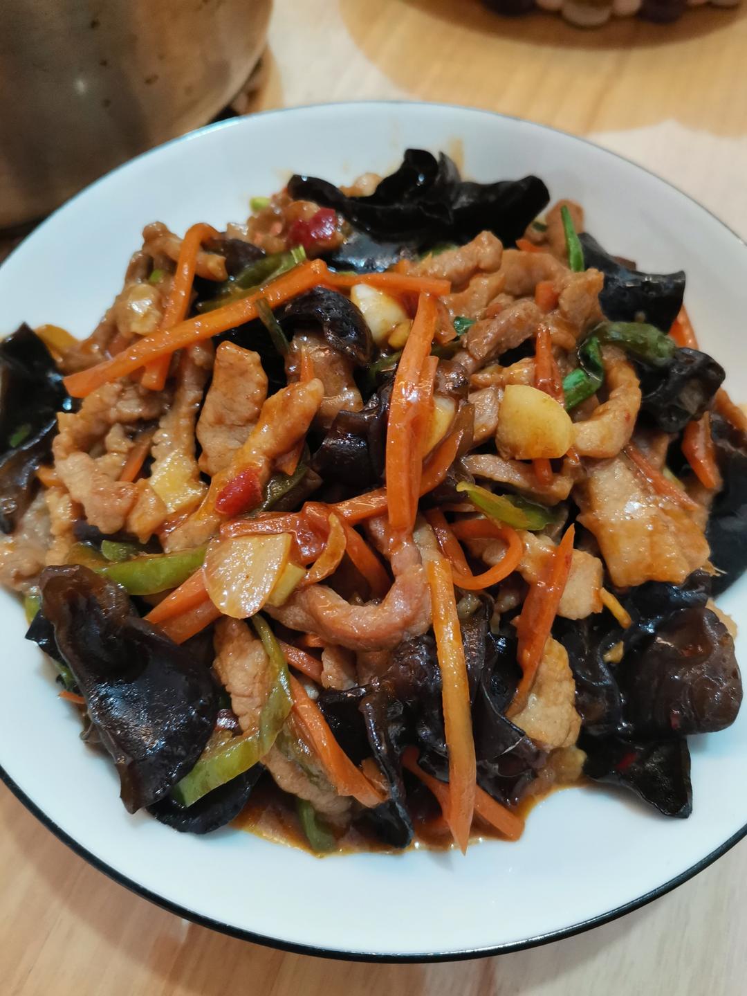 超级下饭鱼香肉丝（不辣版）