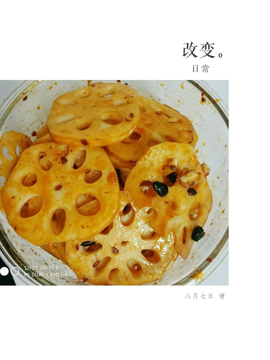 凉拌藕片