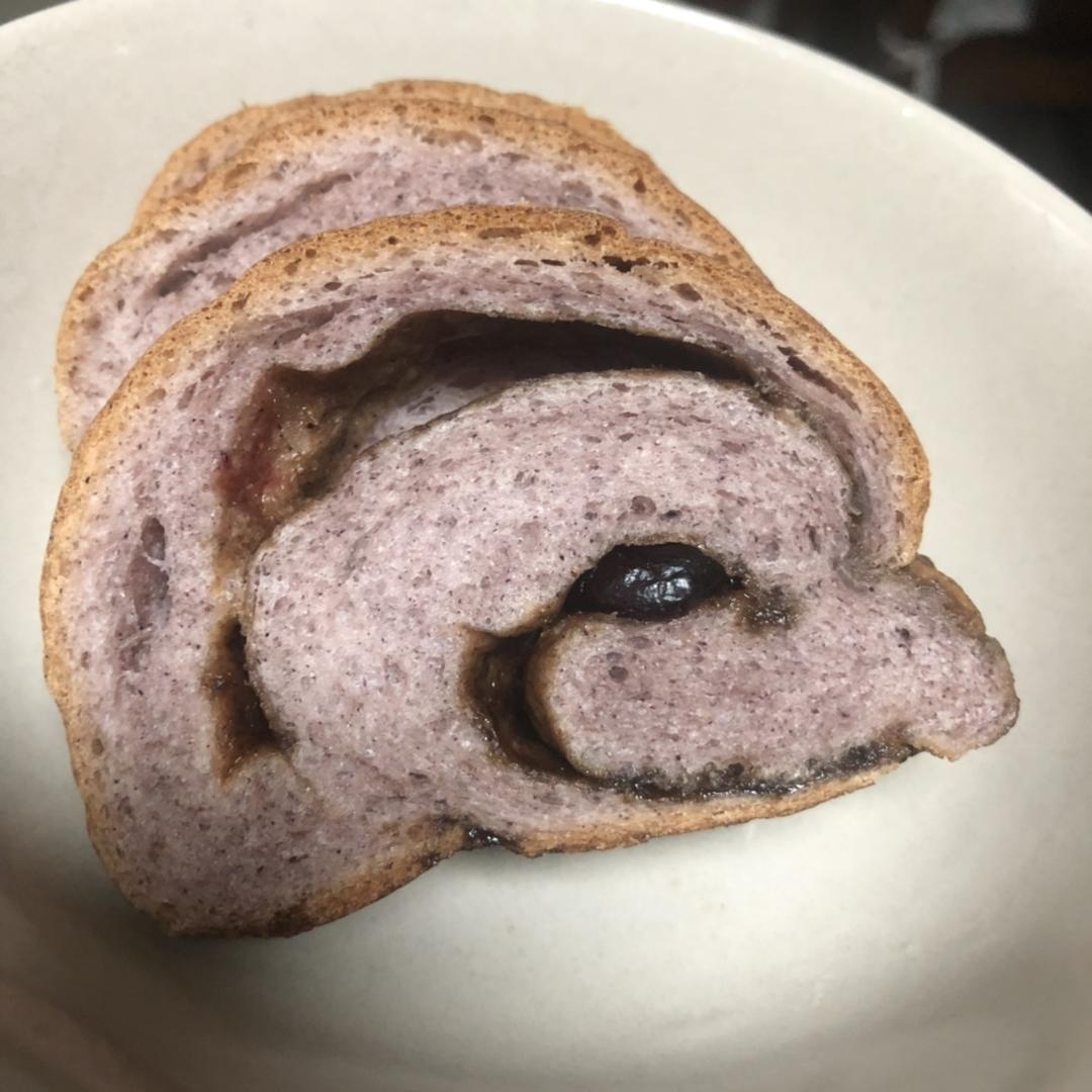 蔓越莓全麦黑糖面包