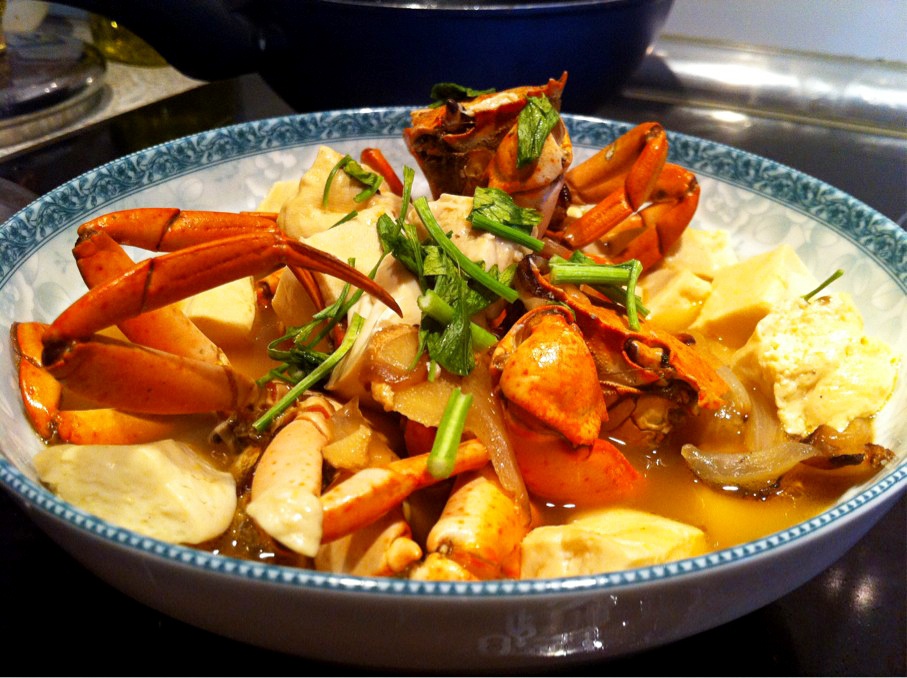 豆腐河蟹汤