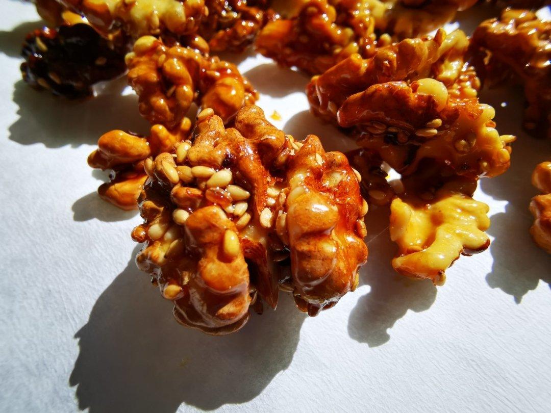 【琥珀核桃仁】冰糖无油不粘手