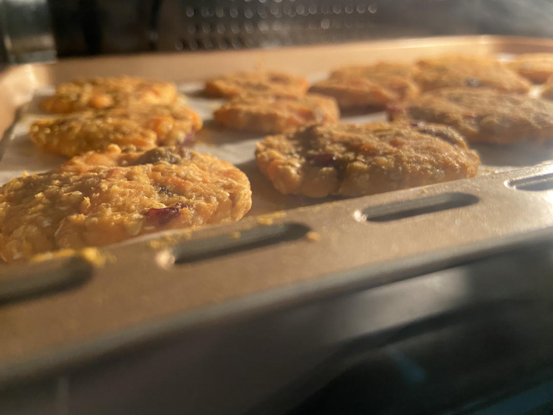 红薯燕麦减脂饼干