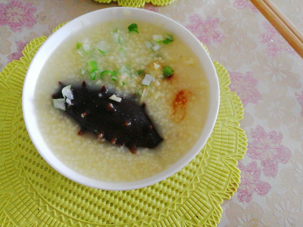 小米海参粥