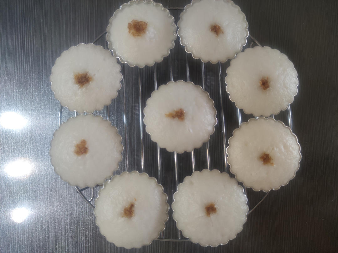 白白胖胖酒酿米发糕