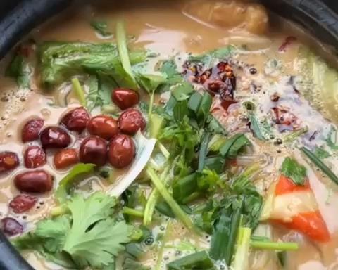 自制香浓麻酱米线