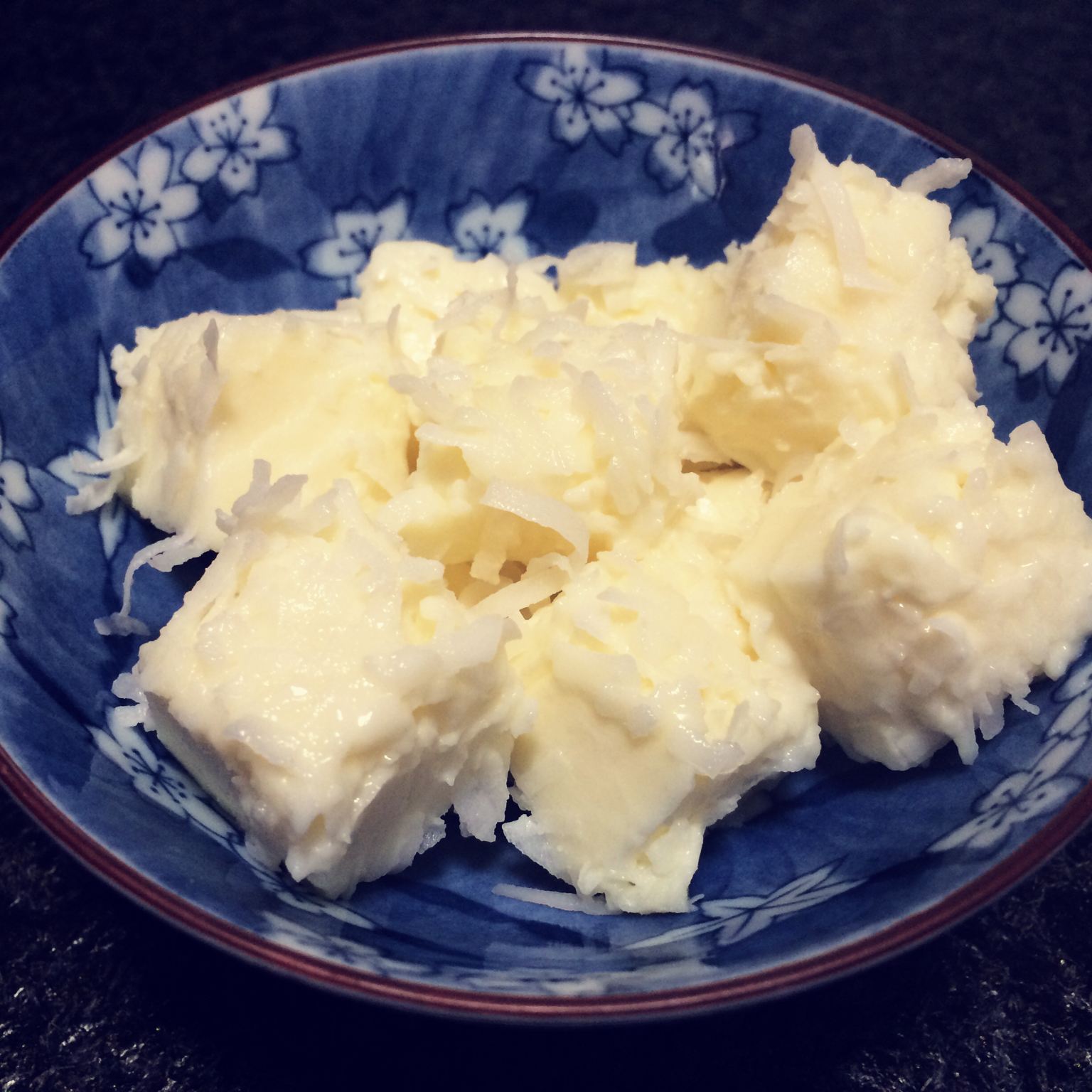 椰丝牛奶小方--椰浆版