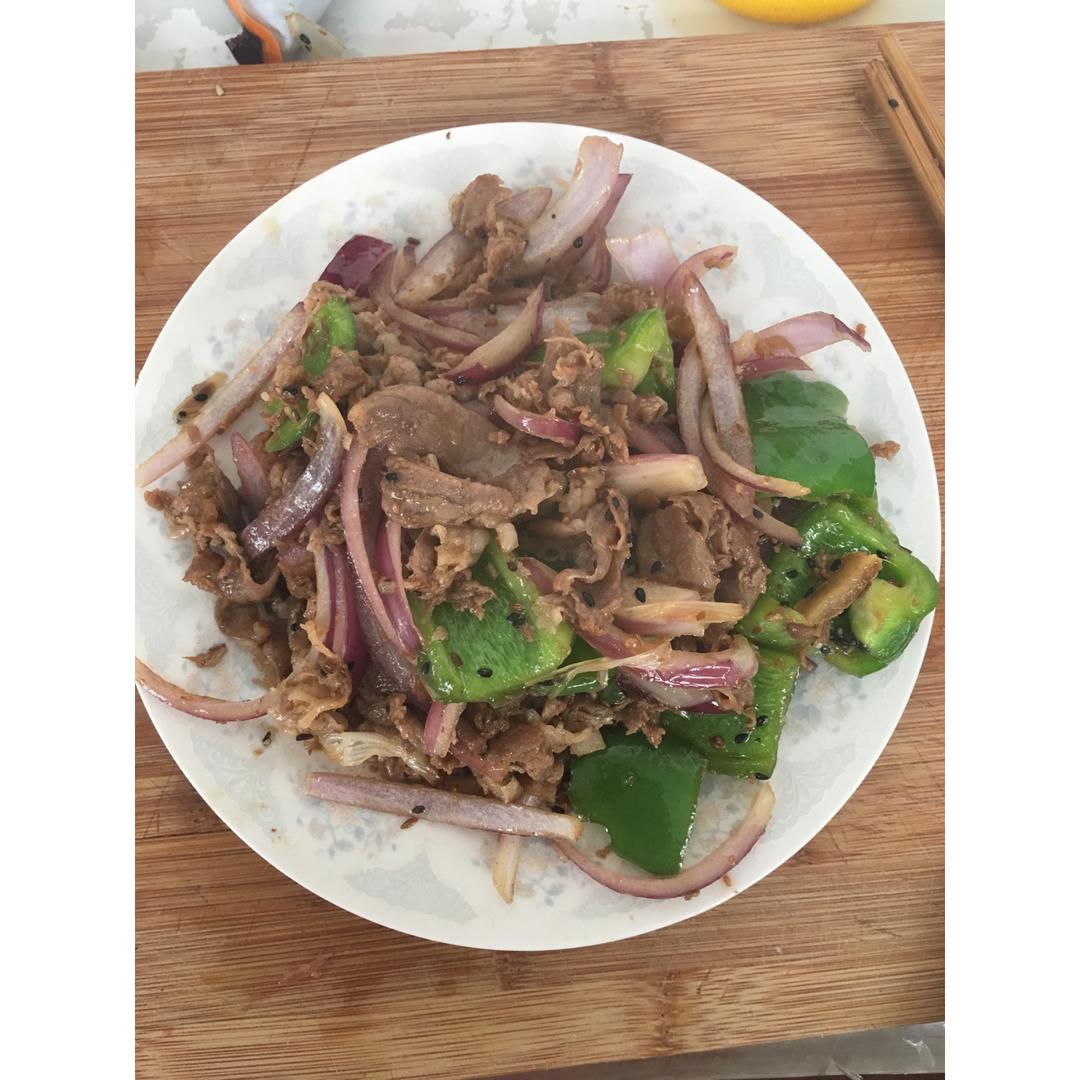 葱爆羊肉
