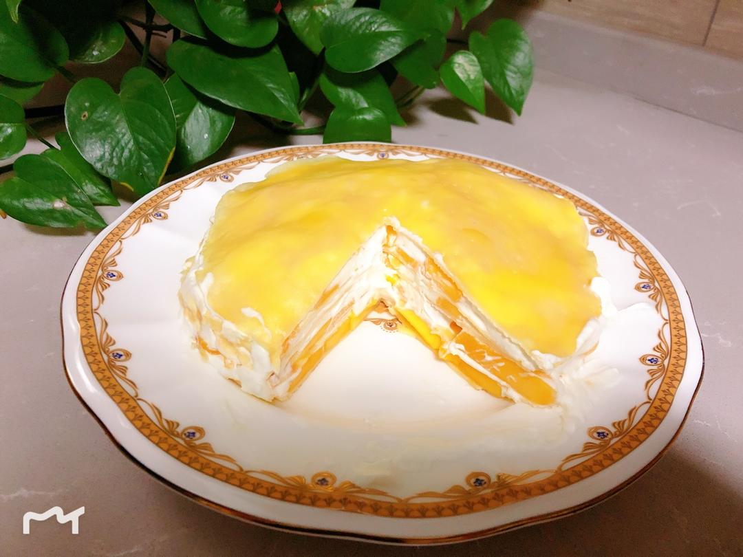 芒果千层蛋糕，100%成功告别煎皮无能