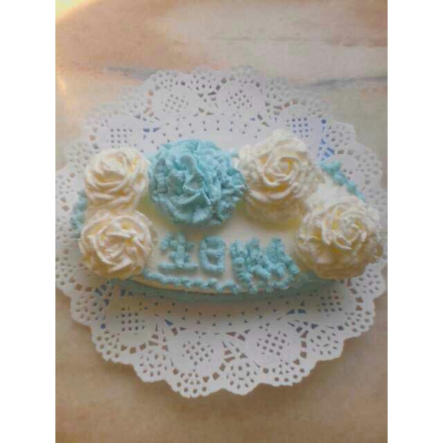 玫瑰花芒果慕斯蛋糕