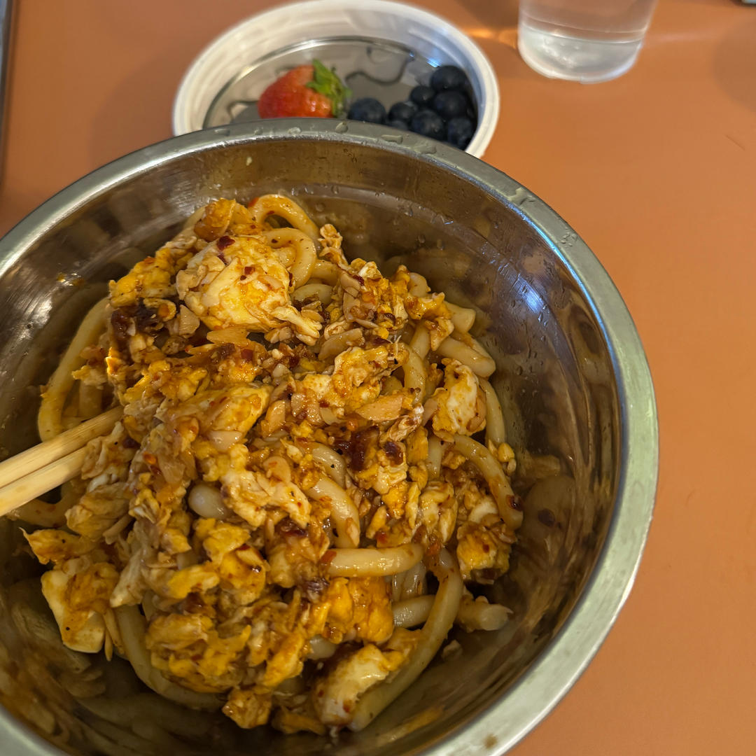 绝啊！炒乌冬面