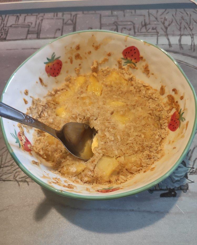 超简单的牛奶烤燕麦